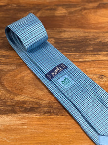 Corbata Hermés azul