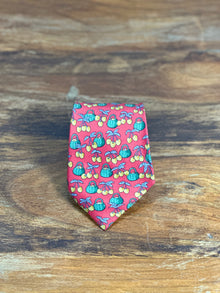 Corbata Hermés roja