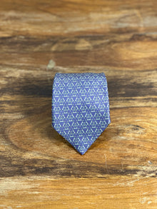 Corbata Hermés morada