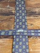 Corbata Hermés marrón