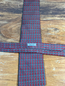 Corbata Hermés marrón
