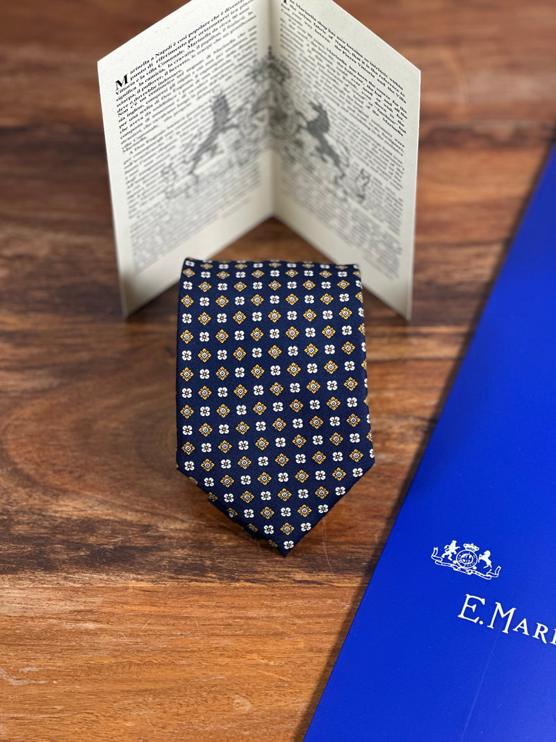 Corbata E.Marinella azul