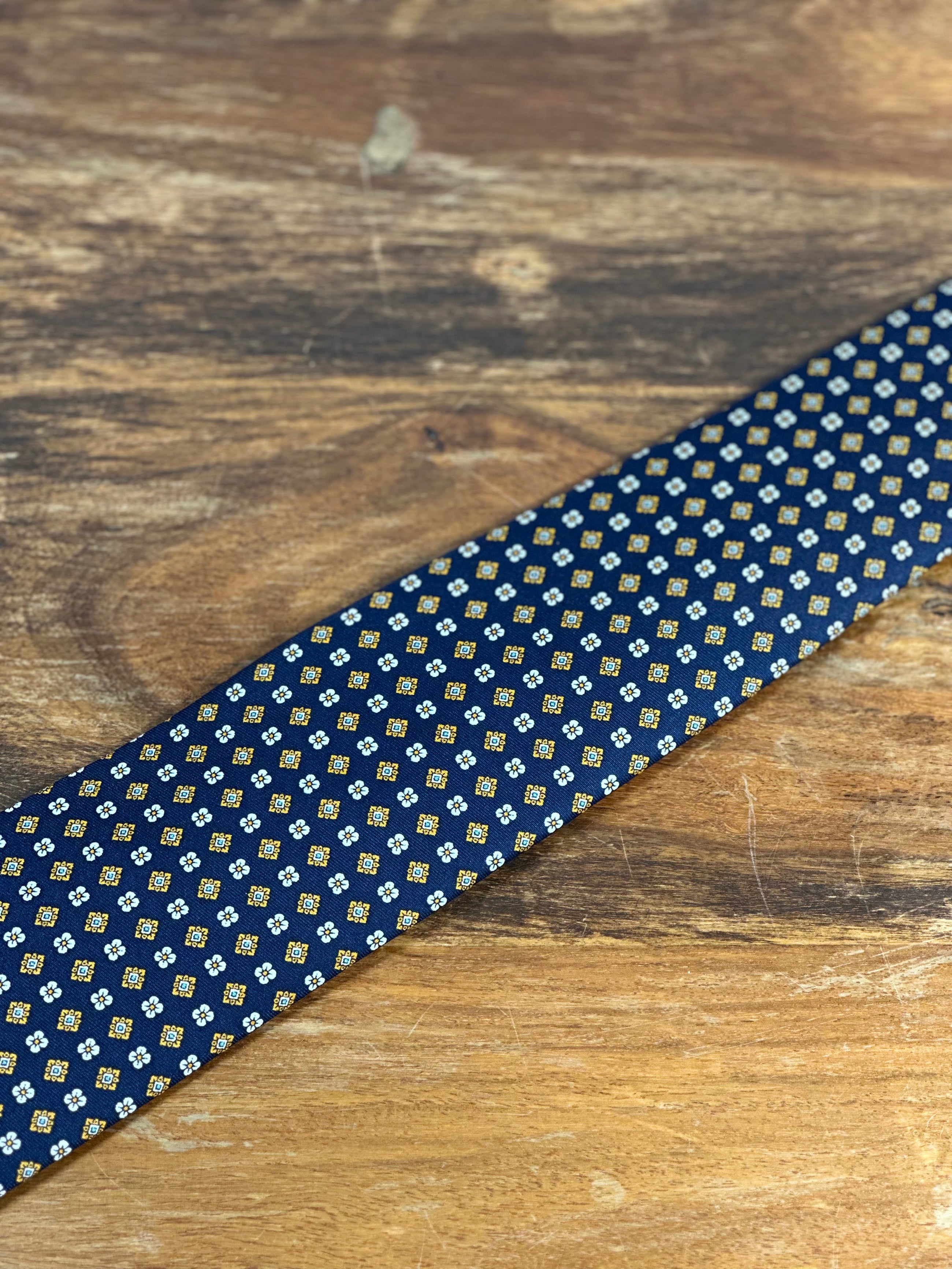 Corbata E.Marinella azul