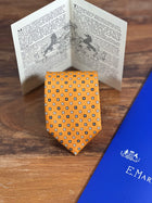 Corbata E.Marinella naranja