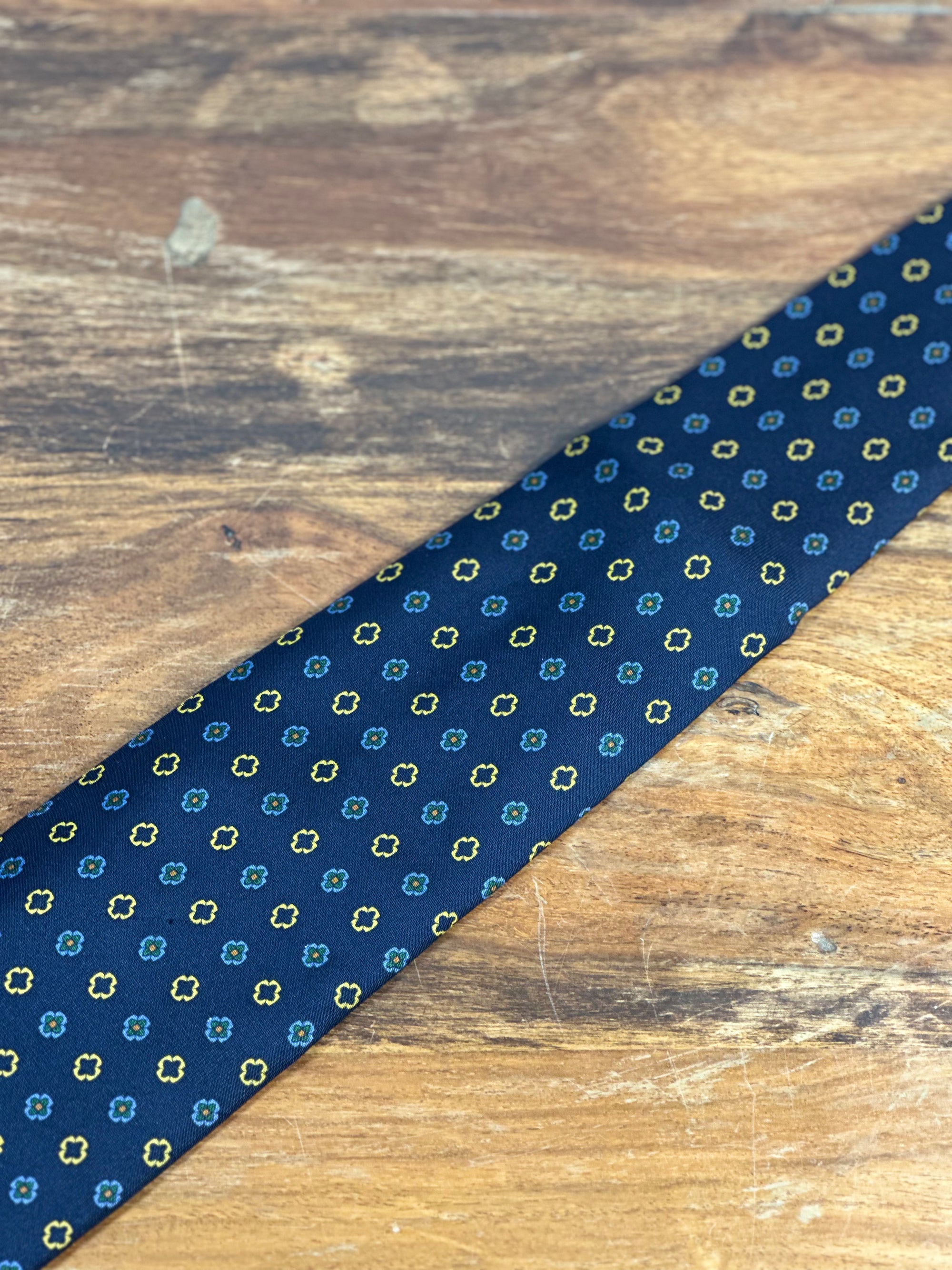 Corbata E.Marinella azul