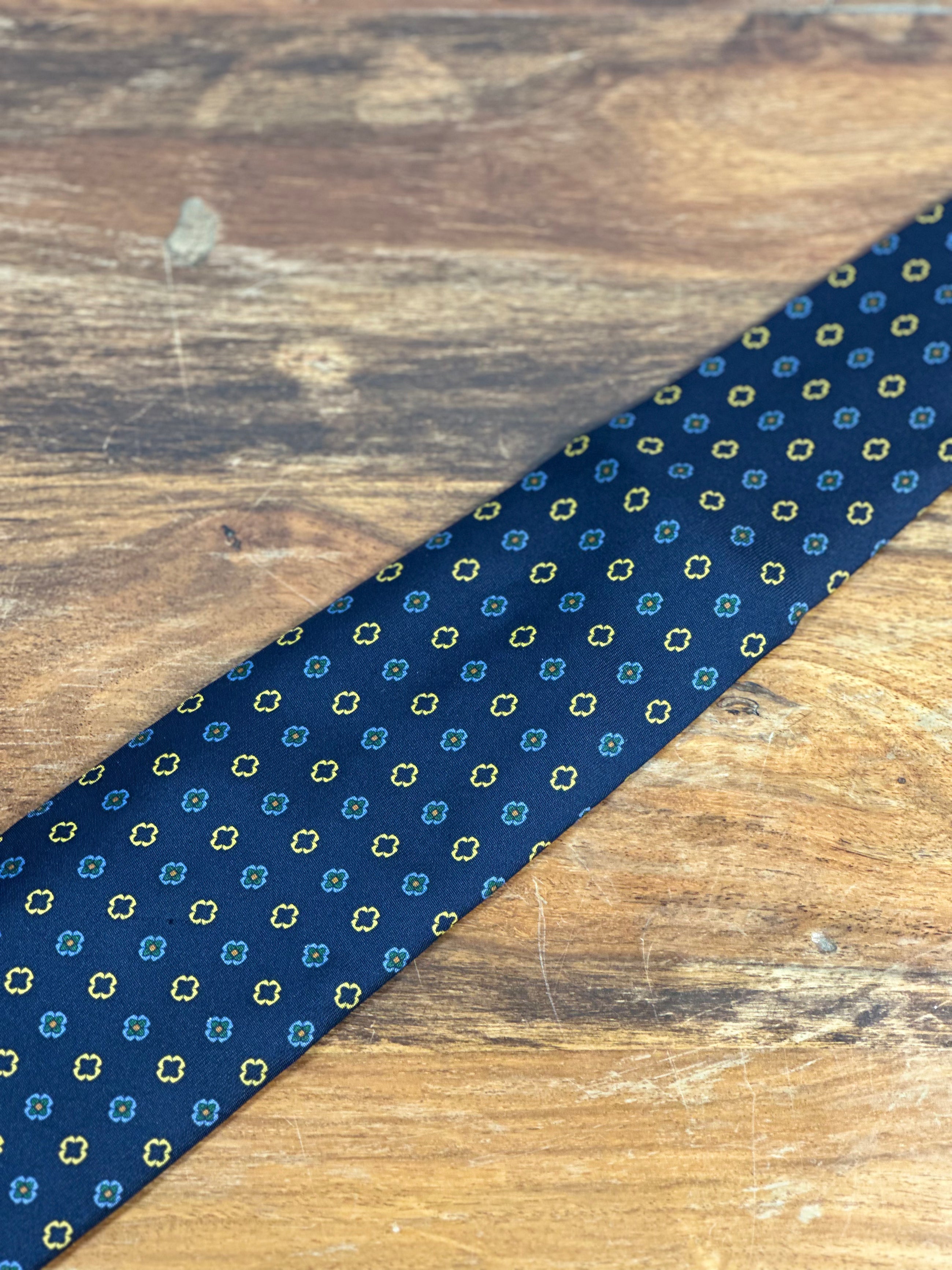 Corbata E.Marinella azul
