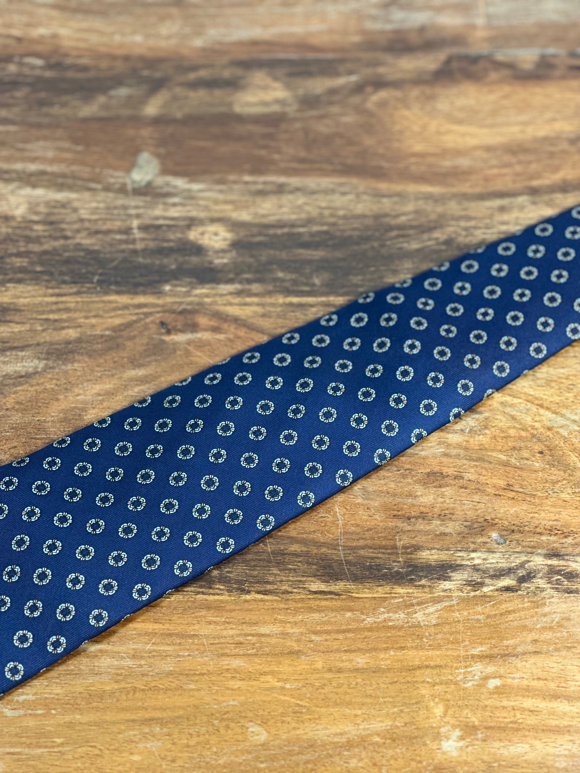 Corbata E.Marinella azul