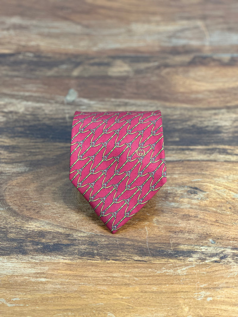 Corbata Gucci roja