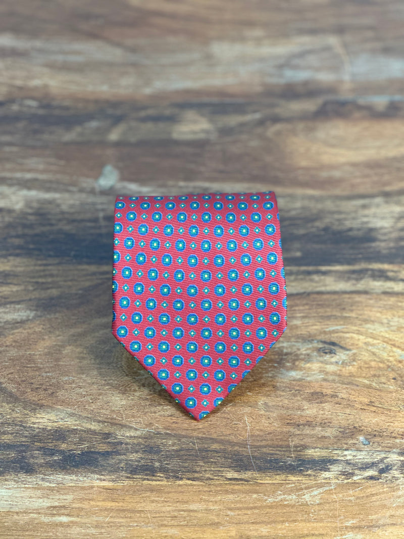 Corbata Etro burdeos