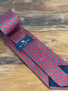 Corbata Etro burdeos