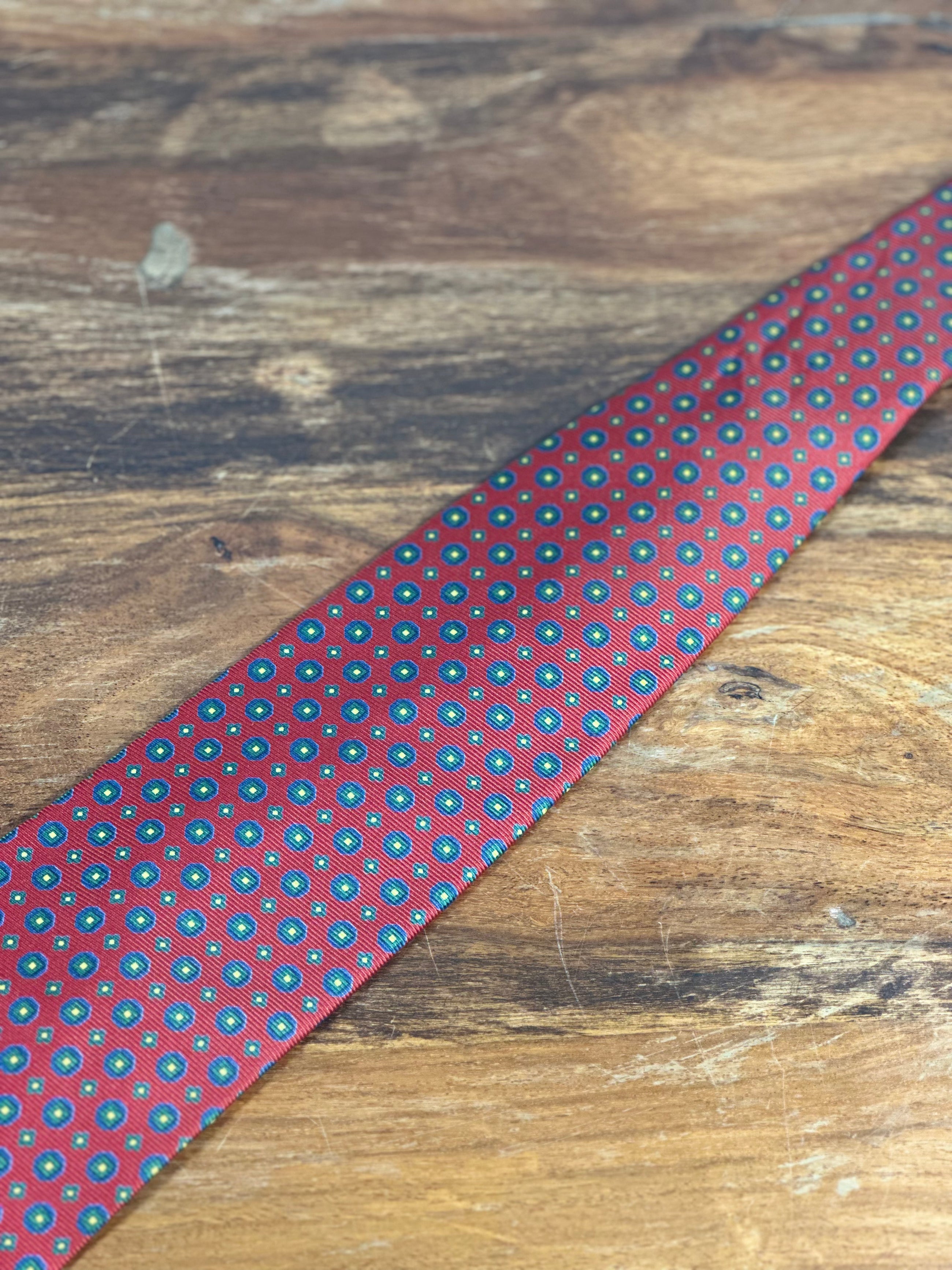 Corbata Etro burdeos