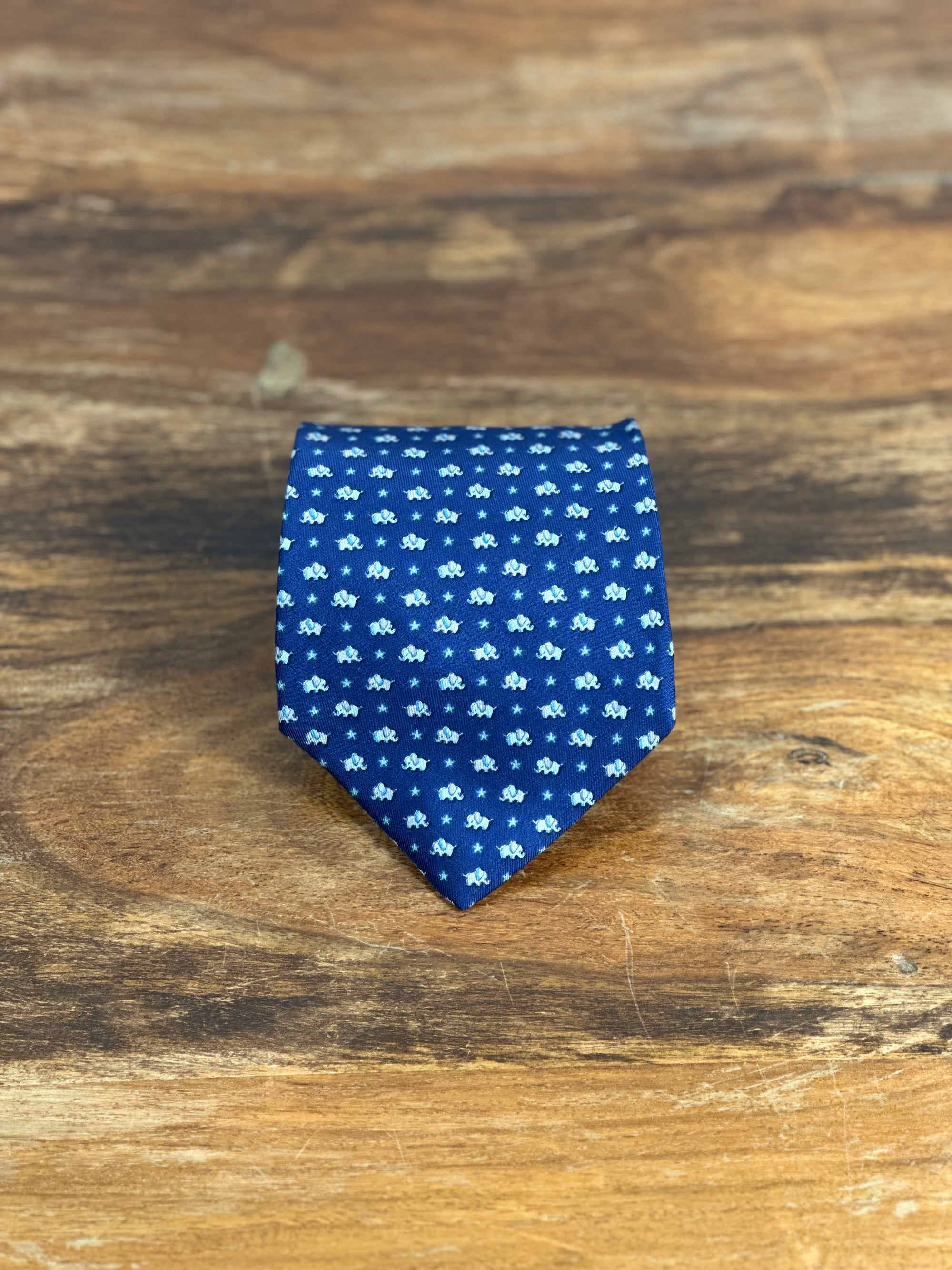 Corbata Ferragamo azul