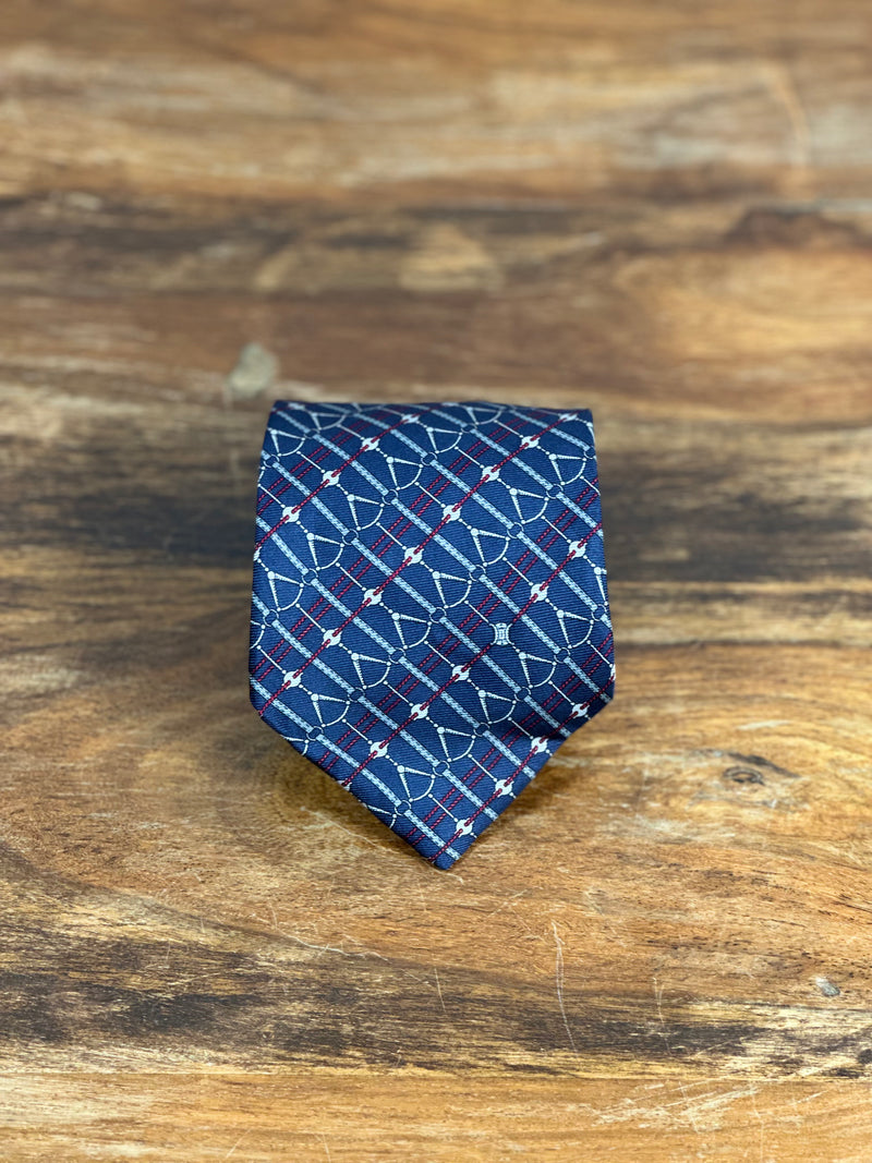 Corbata Celine azul