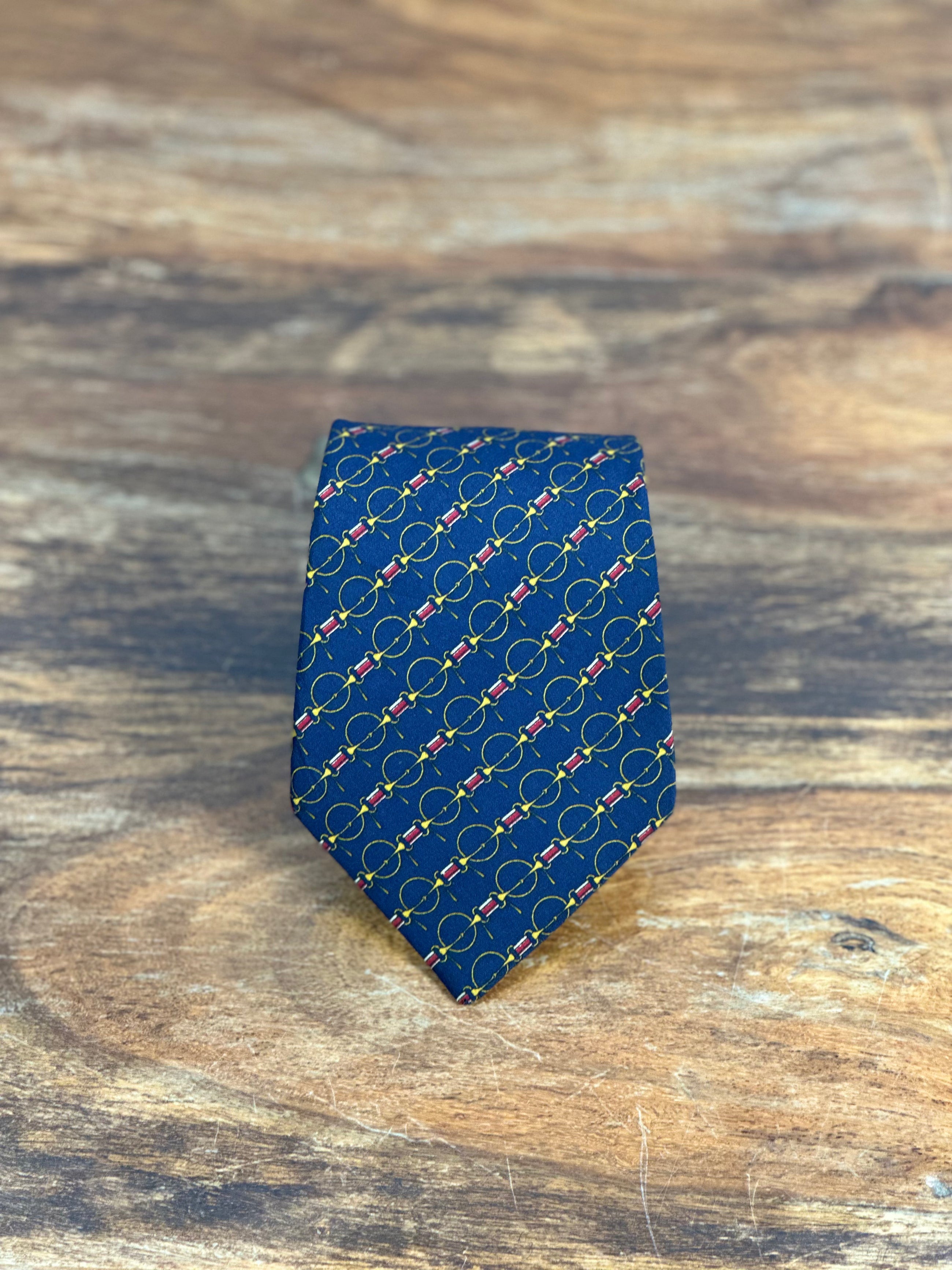 Corbata Celine azul