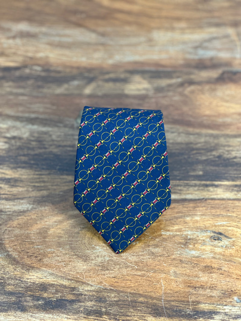 Corbata Celine azul