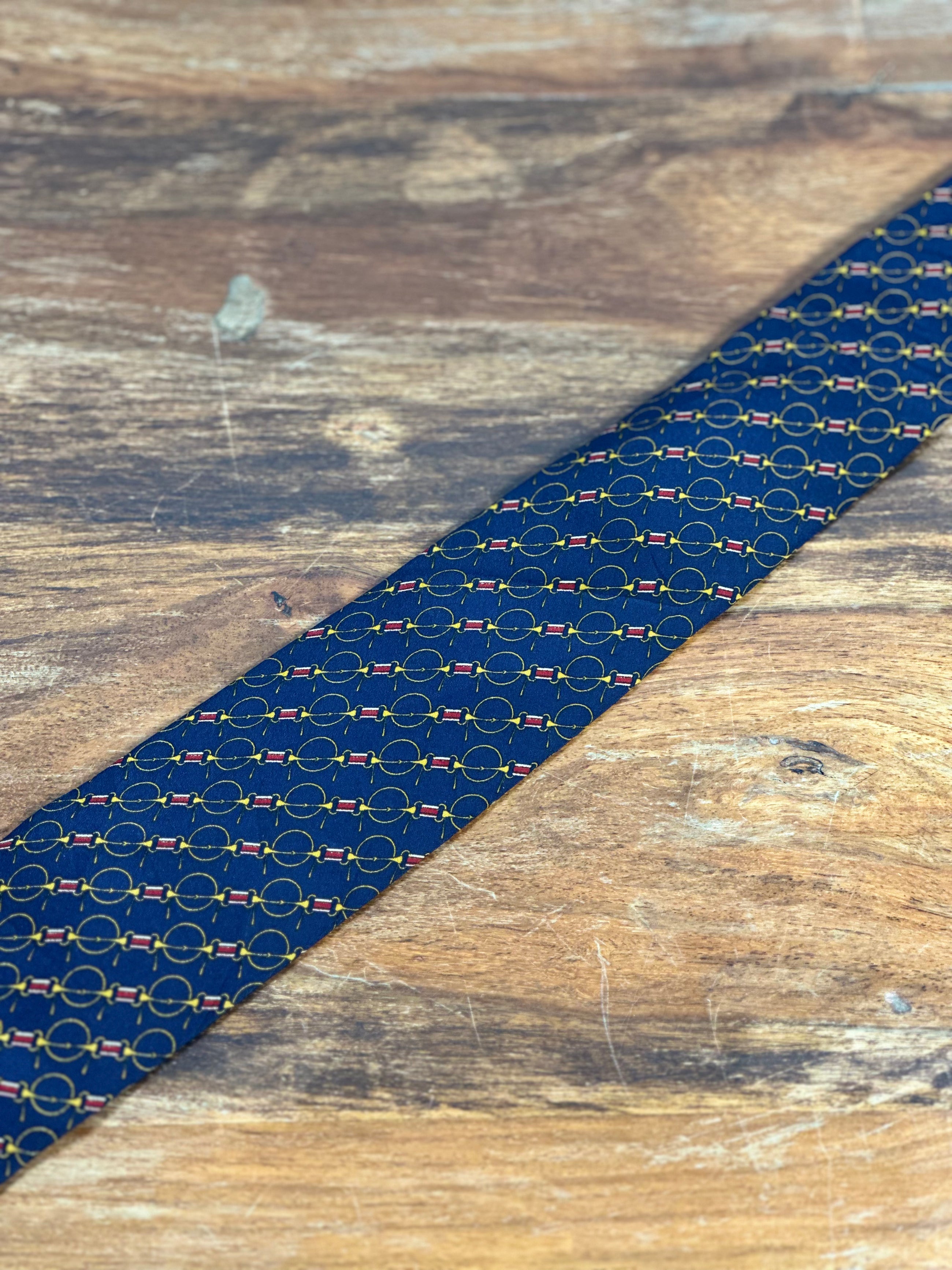 Corbata Celine azul