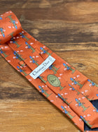 Corbata Dior naranja
