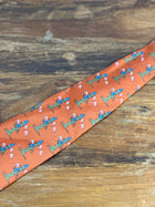 Corbata Dior naranja