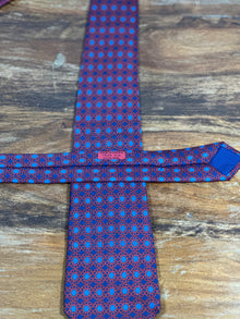 Corbata Hermés azul