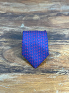Corbata Hermés azul