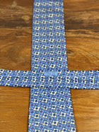 Corbata Hermés azul