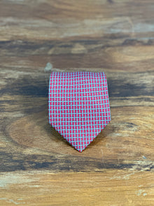 Corbata Hermés roja