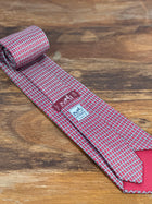 Corbata Hermés roja