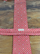 Corbata Hermés roja