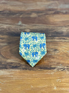 Corbata Hermés amarilla