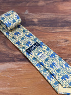 Corbata Hermés amarilla