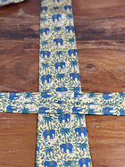 Corbata Hermés amarilla