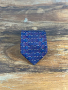Corbata Hermés azul