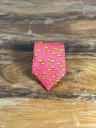 Corbata Hermés roja