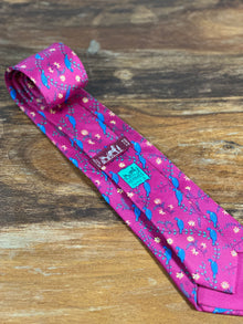 Corbata Hermés roja