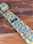 Corbata Hermés amarilla