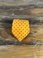 Corbata Hermés naranja