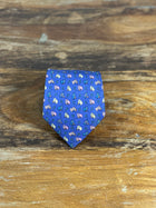 Corbata Hermés morada