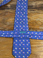 Corbata Hermés morada