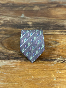 Corbata Hermés marrón