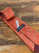 Corbata Salvatore Ferragamo roja