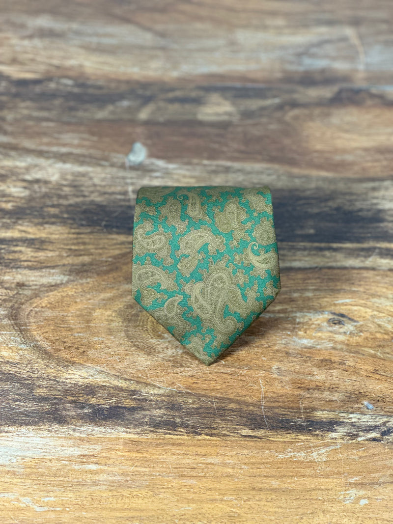 Corbata Givenchy verde