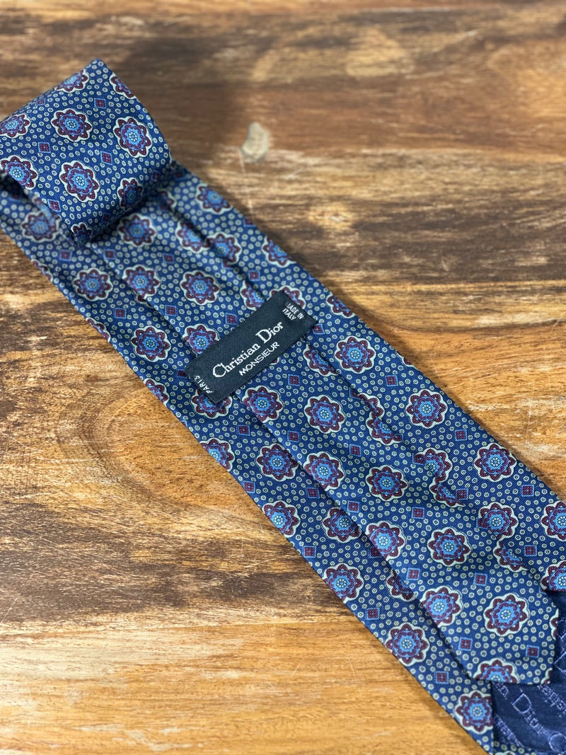 Corbata Dior azul