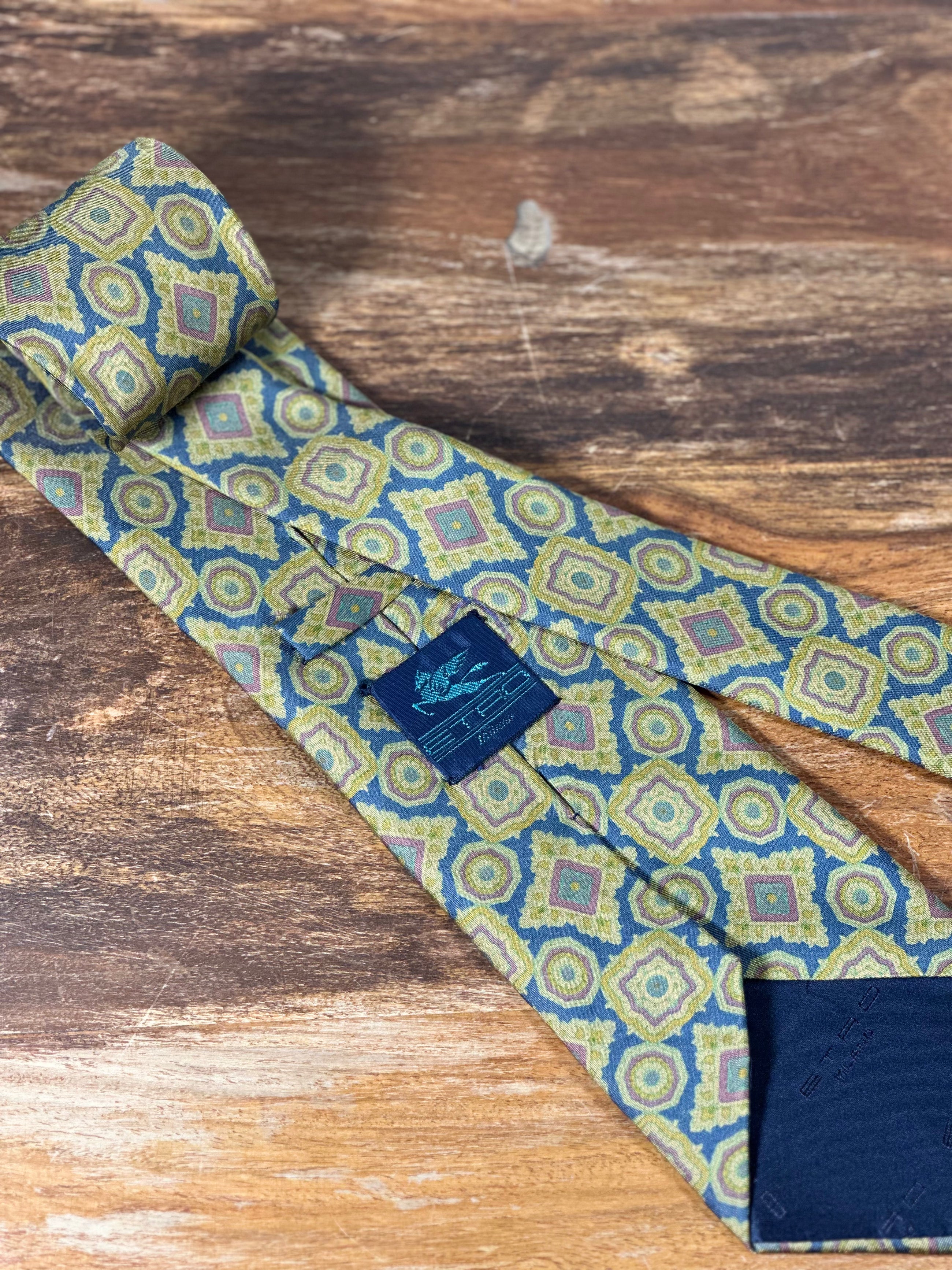 Corbata Etro azul