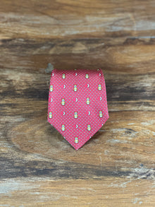 Corbata Hermés roja