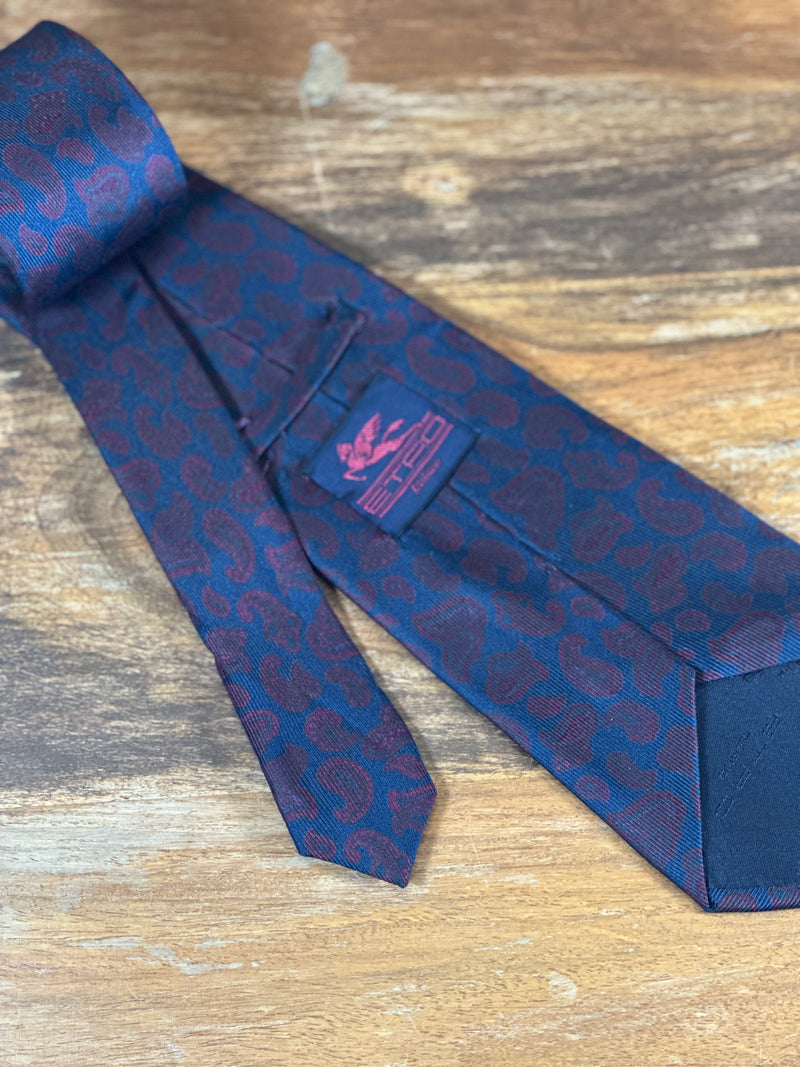 Corbata Etro azul