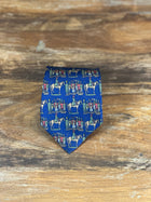 Corbata Salvatore Ferragamo azul