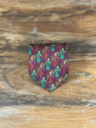 Corbata Salvatore Ferragamo burdeos