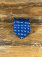 Corbata Salvatore Ferragamo azul