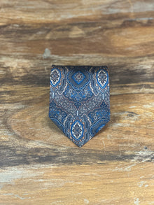 Corbata Valentino azul paisley