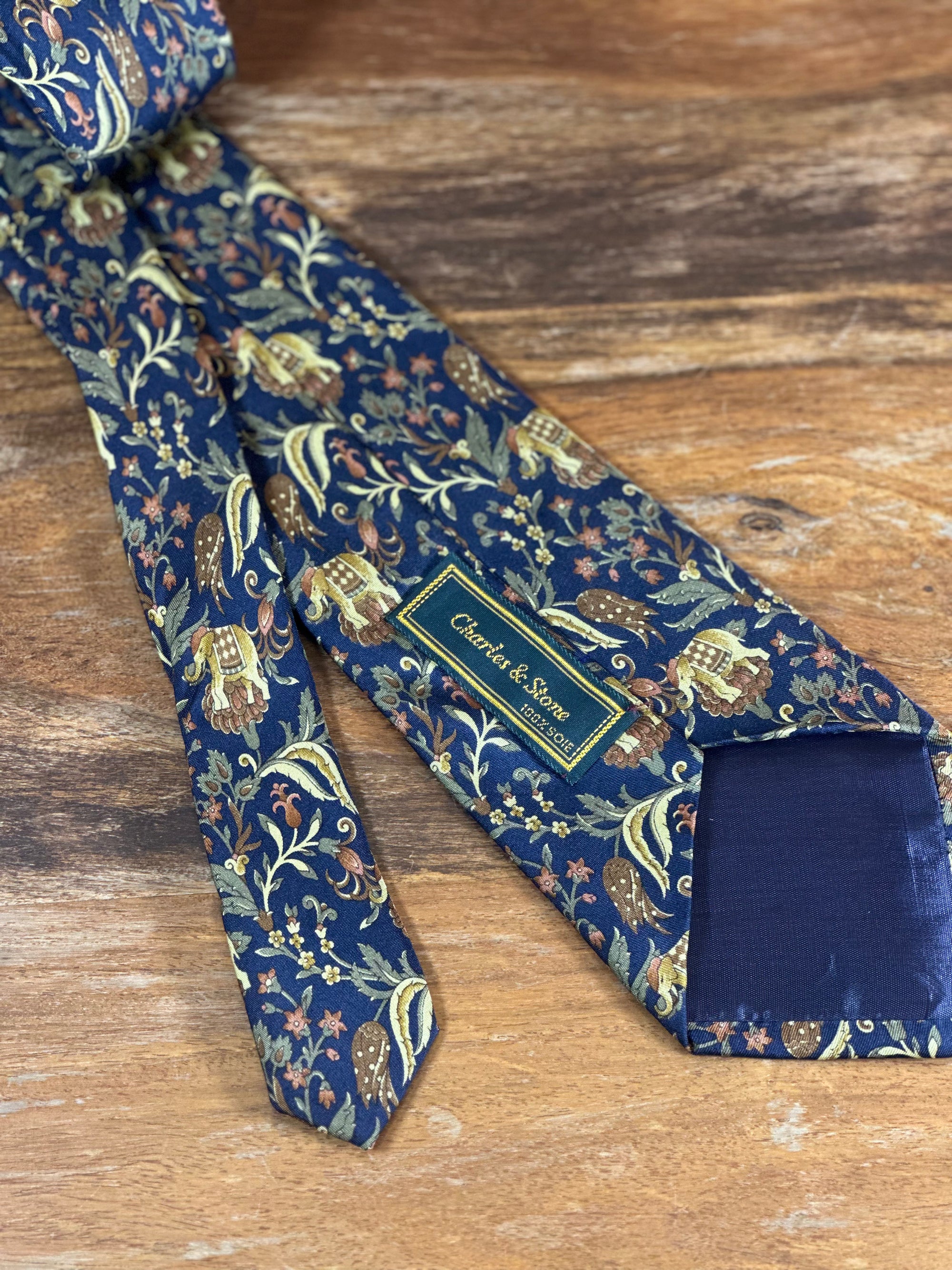 Corbata Charles & Stone azul